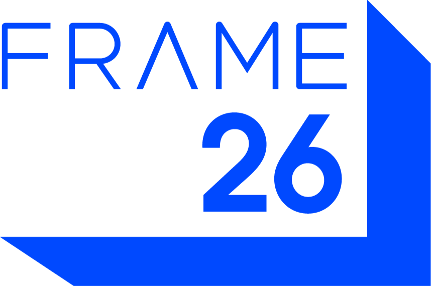 FRAME26 Logo, courtesy of Stefan Emmanuel